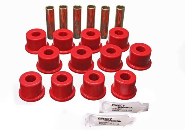Energy Suspension - Energy Suspension Rear Spring Set - Red - 3.2128R