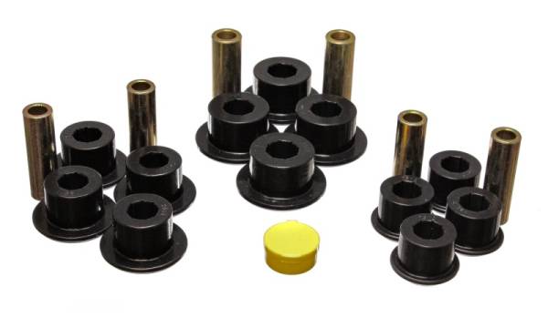 Energy Suspension - Energy Suspension Chevy Rear Leaf Spring Set - Black - 3.2141G