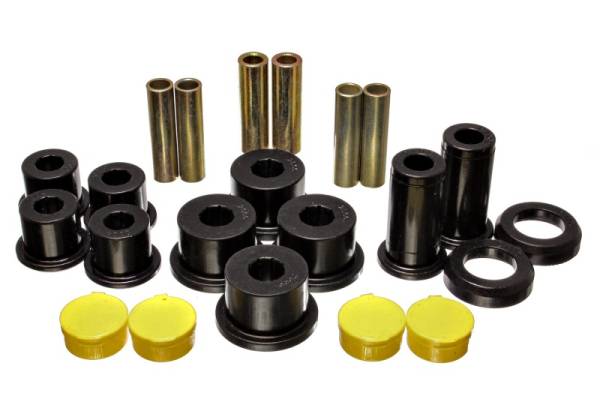 Energy Suspension - Energy Suspension 2/4 Wd Rear Leaf Spring Bshg - Black - 3.2142G