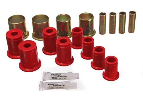 Energy Suspension - Energy Suspension Universal Red Control Arm Bushing Set - Complete Set - 3.3119R