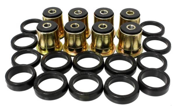 Energy Suspension - Energy Suspension GM Black Rear End Control Arm Bushng Set w/ Thrust Washer - 3.3132G
