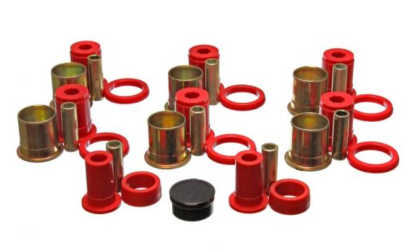 Energy Suspension - Energy Suspension Gm Cntrl Arm W/Thrust Washer - Red - 3.3133R