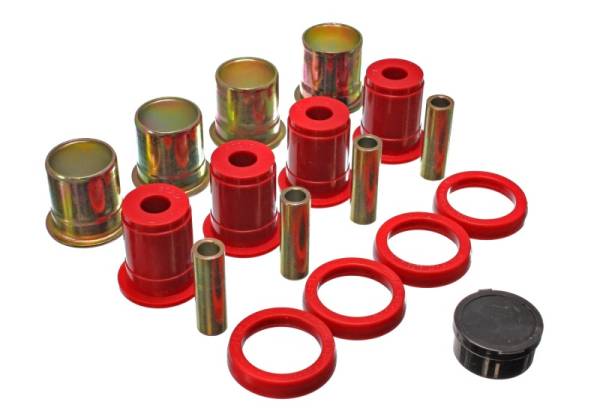 Energy Suspension - Energy Suspension Chevrolet/Pontiac Black Rear End Control Arm Bushing Set w/ Thrust Washer - 3.3136R