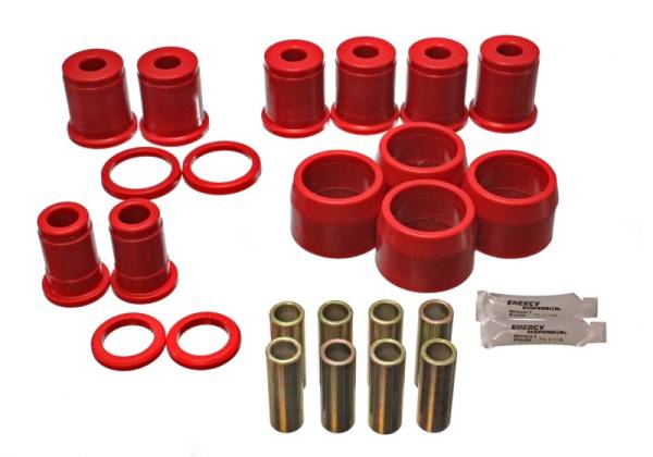 Energy Suspension - Energy Suspension Rear Cntrl Arm W/Thrust Washrs - Red - 3.3149R