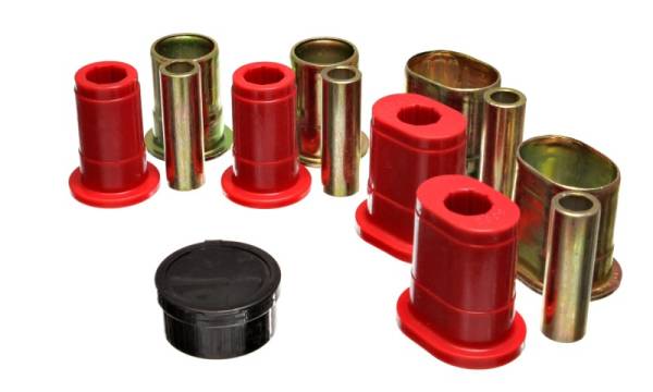 Energy Suspension - Energy Suspension Universal Black Control Arm Bushing Set - LOWERS ONLY - 3.3168R
