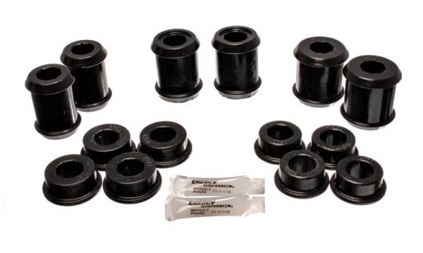 Energy Suspension - Energy Suspension 04-09 Cadillac XLR/XLR-V / 97-12 Corvette Black Rear End C/A Bushing Set - 3.3177G