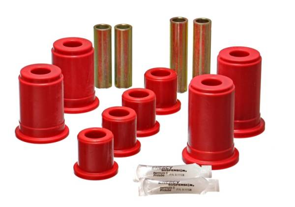 Energy Suspension - Energy Suspension Gm Front Control Arm Set - Red - 3.3186R