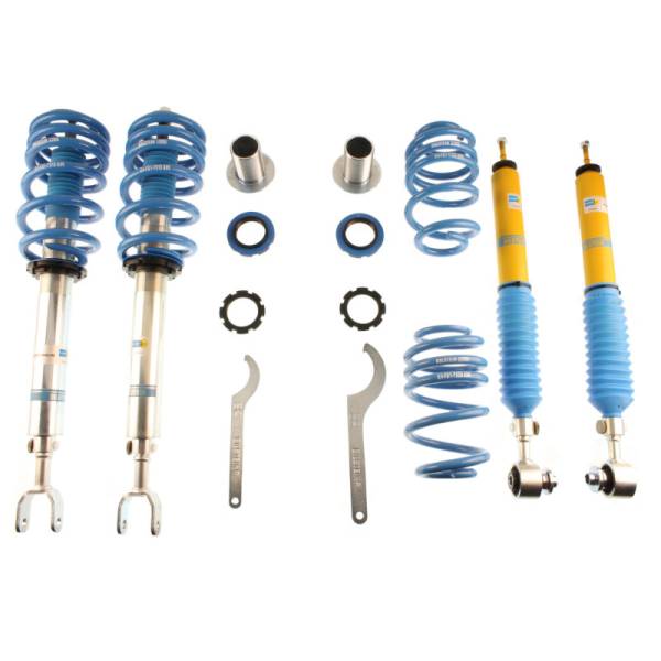 Bilstein - Bilstein B16 2005 Audi A6 Quattro Base Front and Rear Performance Suspension System - 48-116541