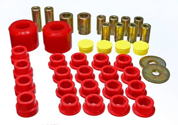 Energy Suspension - Energy Suspension 10 Chevy Camaro Red Rear End Control Arm Bushing Set - 3.3196R