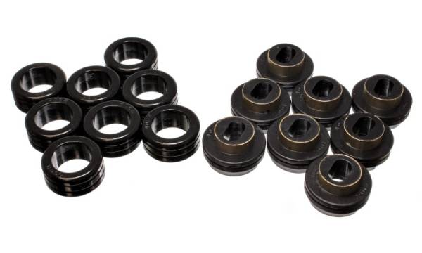 Energy Suspension - Energy Suspension Crew Cab 2&4Wd Body Mounts - Black - 3.4121G