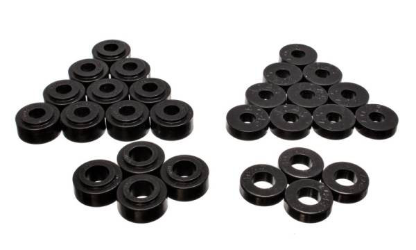 Energy Suspension - Energy Suspension Body Mounts - Black - 3.4134G