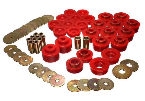Energy Suspension - Energy Suspension 82-87 Buick Century/Regal/Skylark / 78-88 Chevelle/Monte Carlo Body Mount Set - 3.4141R
