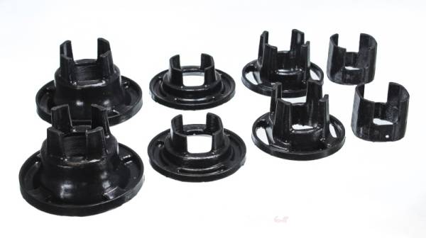 Energy Suspension - Energy Suspension 10 Chevy Camaro Black Rear Sub-Frame Mount Insert Bushing Set - 3.4168G