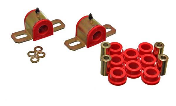 Energy Suspension - Energy Suspension 22Mm Swaybar Bushing Set - Red - 3.5205R
