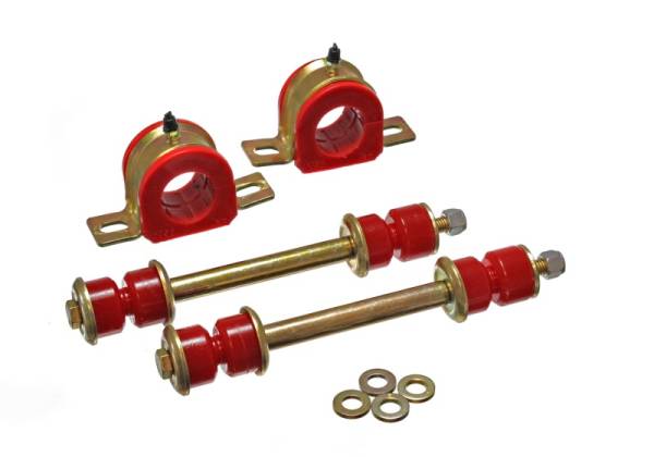 Energy Suspension - Energy Suspension 01-06 C2500 HD Silverado 2WD Red 36mm Front Sway Bar Bushing Set - 3.5213R
