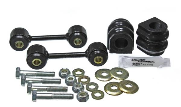 Energy Suspension - Energy Suspension 10 Chevy Camaro Black 23mm Rear Sway Bar Bushing Set - 3.5219G