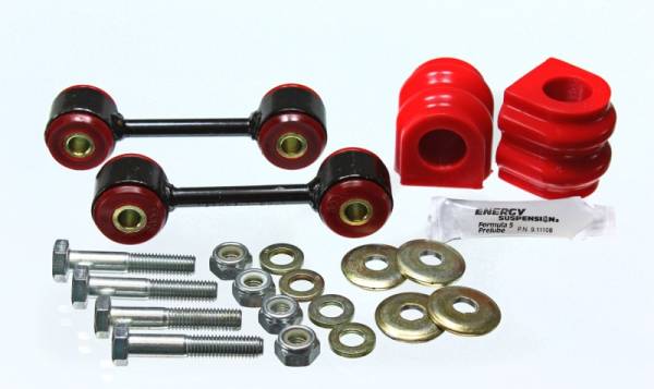 Energy Suspension - Energy Suspension 10 Chevy Camaro Red 23mm Rear Sway Bar Bushing Set - 3.5219R
