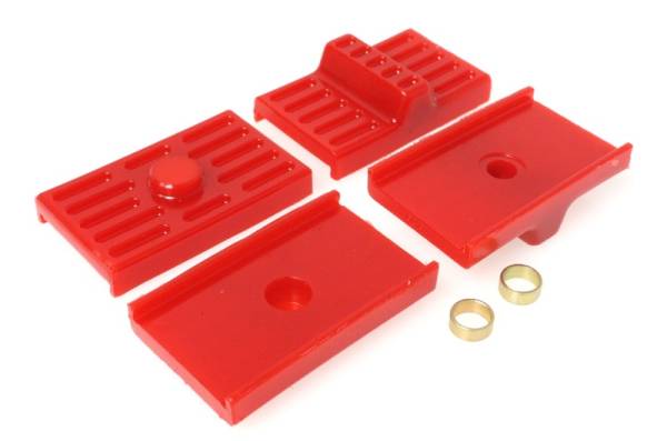 Energy Suspension - Energy Suspension 70-81 Camaro / 70-81 Firebird Red Multi Leaf Spring Isolators - 3.6111R