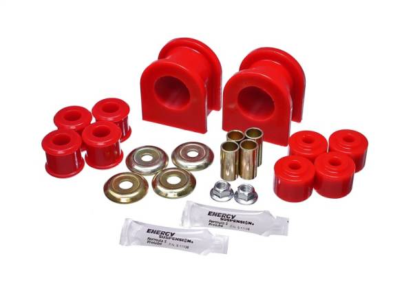 Energy Suspension - Energy Suspension 89-11 Ford F53 Motorhome Red 36mm Rear Sway Bar Bushing Set - 40.5023R
