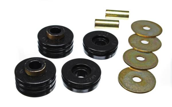 Energy Suspension - Energy Suspension 66-77 Ford Bronco 4WD Black Transmission Mount Set - 4.1101G