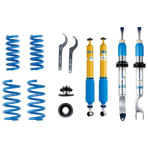 Bilstein - Bilstein B16 (PSS10) 15-17 Mercedes-Benz C300 4Matic L4 Front and Rear Performance Suspension System - 48-252096