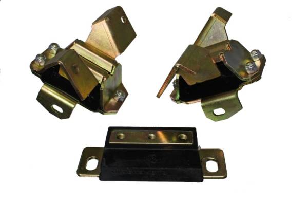 Energy Suspension - Energy Suspension 68-72 Ford Mustang 5.0L (302) Black Motor & Transmission Mount Set - 4.1137G