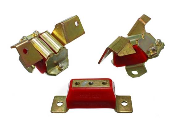 Energy Suspension - Energy Suspension 68-72 Ford Mustang 5.0L (302) Red Motor & Transmission Mount Set - 4.1137R
