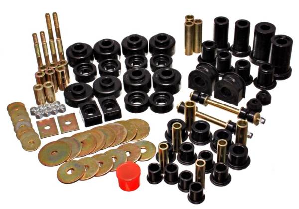 Energy Suspension - Energy Suspension 97-03 Ford F150 Pickup 2WD Std Cab/Xtd Cab/Super Crew Cab Black Hyper-flex Master - 4.18122G