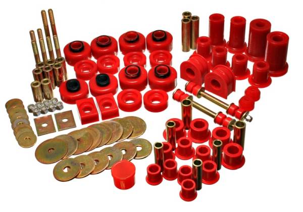 Energy Suspension - Energy Suspension 97-03 Ford F150 Pickup 2WD Std Cab/Xtd Cab/Super Crew Cab Red Hyper-flex Master Bu - 4.18122R