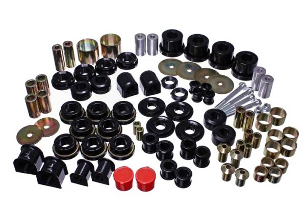 Energy Suspension - Energy Suspension 15-16 Ford Mustang Black Hyper-Flex Master Bushing Set - 4.18127G