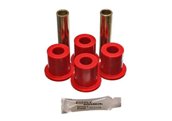 Energy Suspension - Energy Suspension Rr Spring Frame Shackle Kit - Red - 4.2128R