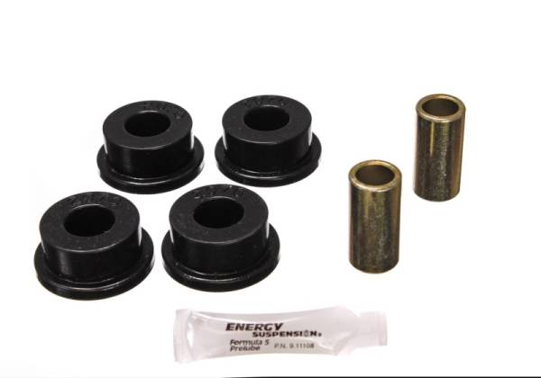 Energy Suspension - Energy Suspension 80-98 Ford F-250 4WD/F350 4WD Black Front Frame Shackle Bushing Set - 4.2131G