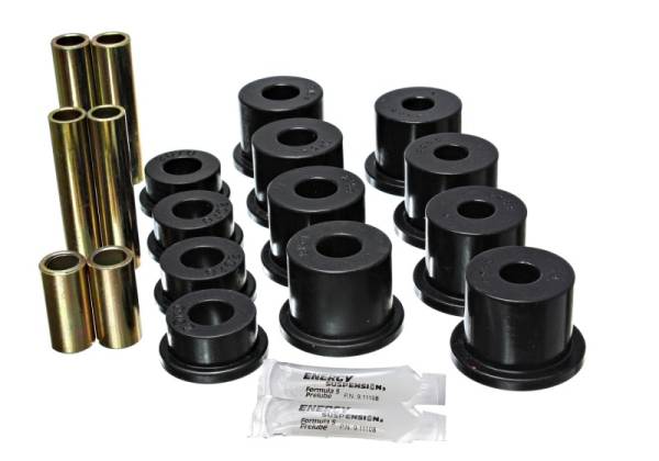 Energy Suspension - Energy Suspension Fd F-450 Spring Bush Set - Black - 4.2142G