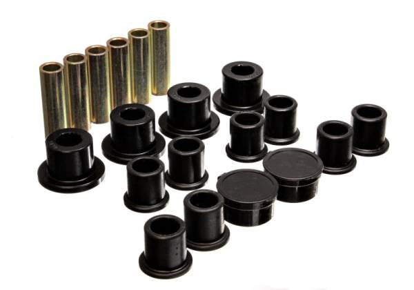 Energy Suspension - Energy Suspension 98-11 Ford Ranger Black Rear Leaf Spring Bushing Set - 4.2154G