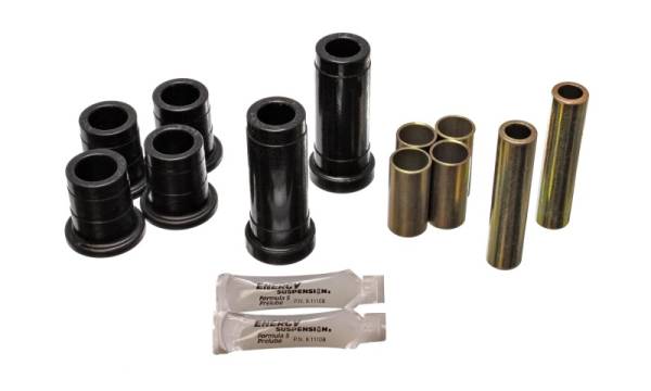 Energy Suspension - Energy Suspension 72-78 Ford Black Front End Control Arm Bushing Set - 4.3111G