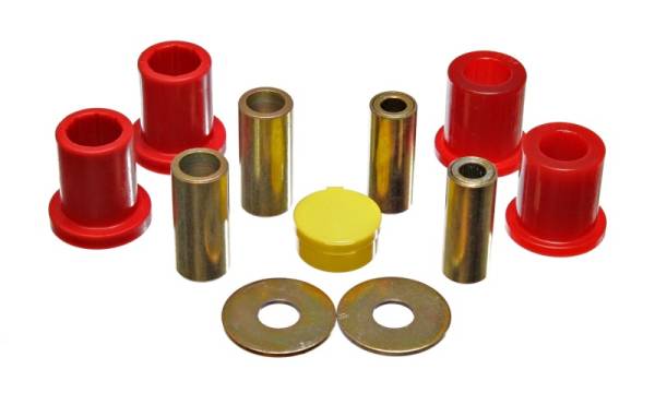 Energy Suspension - Energy Suspension 97-01 Ford Escort ZX2 Red Front End Control Arm Bushing Set - 4.3152R