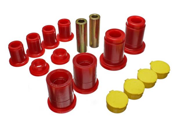 Energy Suspension - Energy Suspension Front Control Arm Bush Shet - Red - 4.3162R