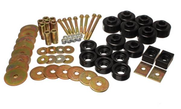 Energy Suspension - Energy Suspension 97-03 Ford F-250/F-150 4WD/2WD Black Body Mount - 4.4115G
