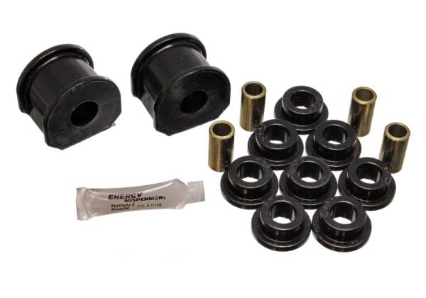 Energy Suspension - Energy Suspension Ford Truck 3/4in Dia 2in Tall inAin Style Rear Sway Bar Bushing Set - Black - 4.5118G