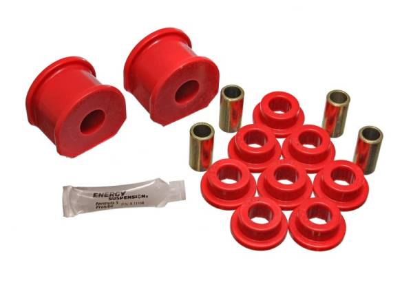 Energy Suspension - Energy Suspension Ford Truck 3/4in Dia 2in Tall inAin Style Rear Sway Bar Bushing Set - Red - 4.5118R