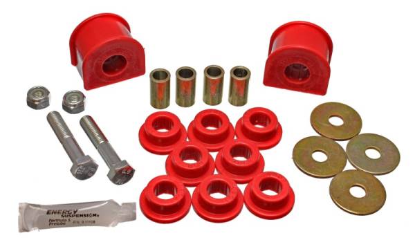 Energy Suspension - Energy Suspension 97-01 Expedition 4WD / 97-01 Navigator 4WD Red 22mm Rear Sway Bar Bushing Set - 4.5146R
