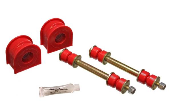 Energy Suspension - Energy Suspension Ford 29mm Front Sway Bar Bushing Set - Red - 4.5147R