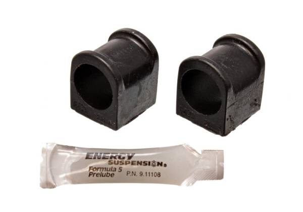 Energy Suspension - Energy Suspension 97-01 Ford Escort/ZX2 Black 25mm Front Sway Bar Bushing Set - 4.5168G