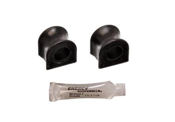 Energy Suspension - Energy Suspension 98-99 Ford Contour / 99-01 Mercury Cougar Black 20mm Front Sway Bar Bushing Set - 4.5175G