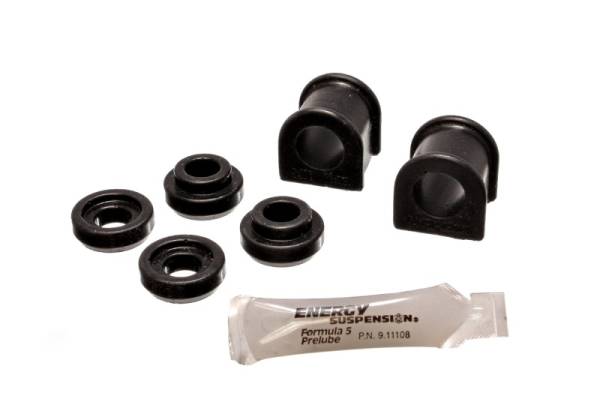 Energy Suspension - Energy Suspension 98-99 Ford Contour / 99-01 Mercury Cougar Black 18mm Rear Sway Bar Bushing Set - 4.5176G