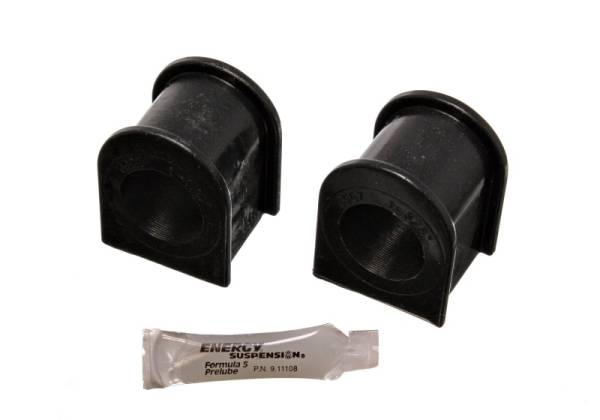 Energy Suspension - Energy Suspension 00-04 Ford Excursion 4wd Black 36mm Front Sway Bar Bushing Set - 4.5180G