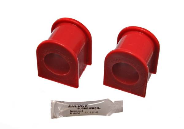 Energy Suspension - Energy Suspension 00-04 Ford Excursion 4wd Red 36mm Front Sway Bar Bushing Set - 4.5180R
