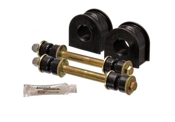 Energy Suspension - Energy Suspension 99-04 Ford F150 Lightning 2WD 31mm Black Front Sway Bar Bushing Set (Inc E/Links) - 4.5188G