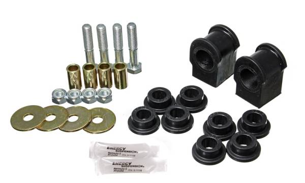 Energy Suspension - Energy Suspension 2005-07 Ford F-250/F-350 SD 2/4WD Rear Sway Bar Bushing Set - 1-1/8inch - Black - 4.5197G