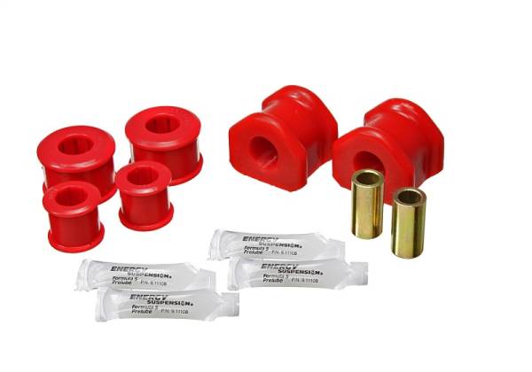 Energy Suspension - Energy Suspension 11-14 Ford Mustang Front Sway Bar Bushing Set 22mm - Red - 4.5201R